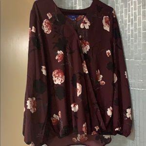 Apt 9 xl blouse